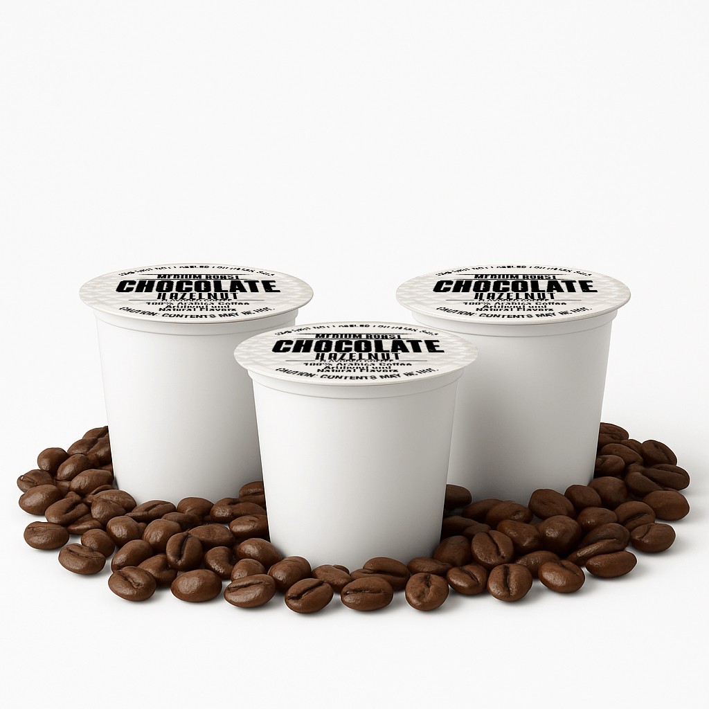Chocolate Hazelnut – 12pk Single Cups (Medium Roast)
